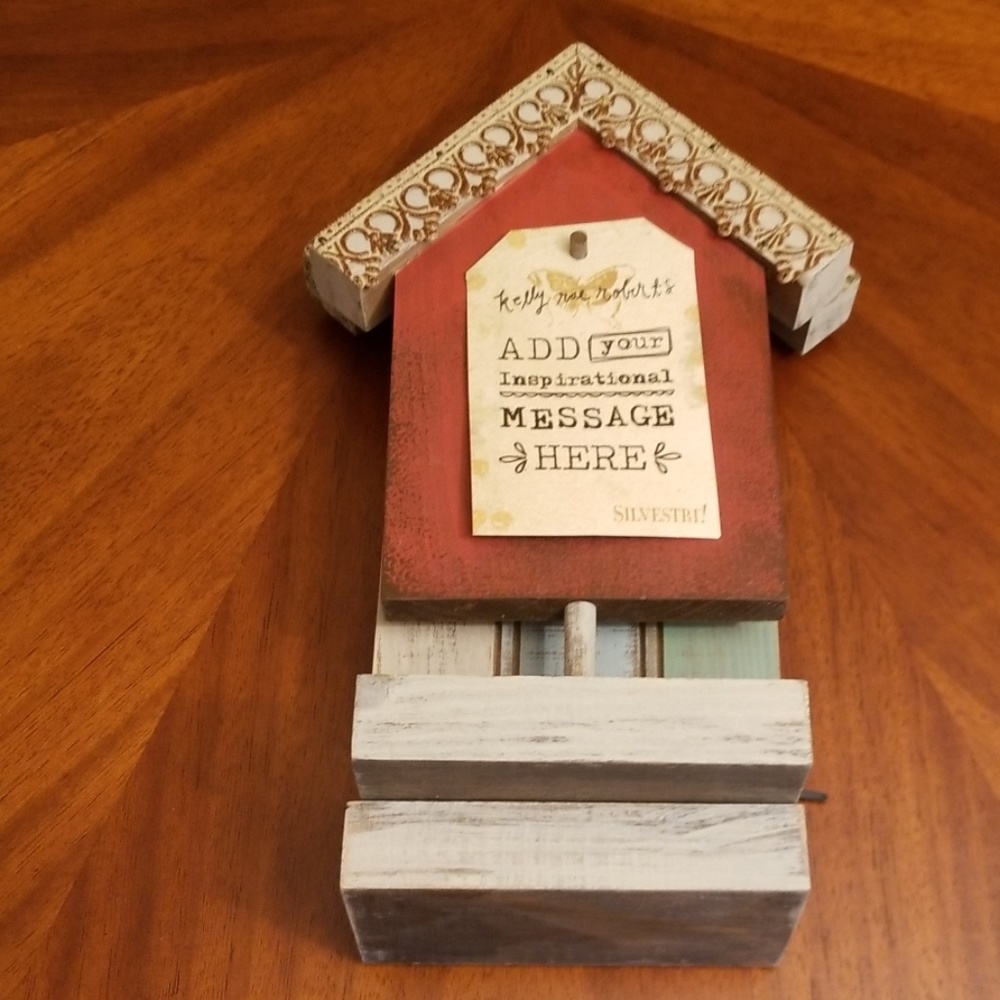 E2 Kelly Rae Robert's birdhouse sign merchant